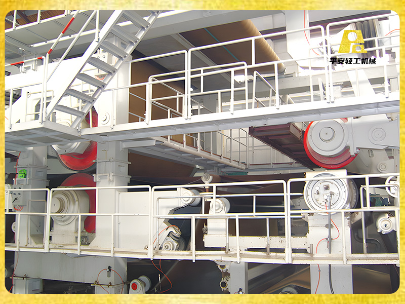 浙江富陽正華紙業長網多缸高強瓦楞紙機項目